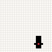 Spider and web, cross stitch pattern preview